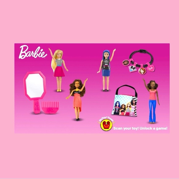 BARBIE Fashionistas #5 McDonald’s Happy Meal Toy – Boho Fringe (2017) Unopened - Picture 4 of 5